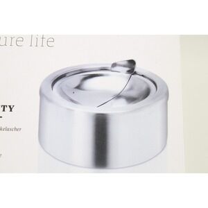 Blomus Pure Life 68236 PATTY Ashtray with Lid 12 cm Stainless Steel